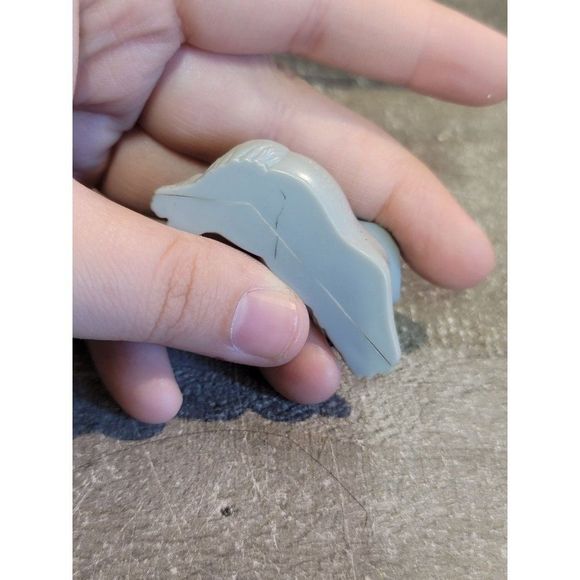 Gray pet cat tabby doll accessory toy figure - Picture 5 of 5